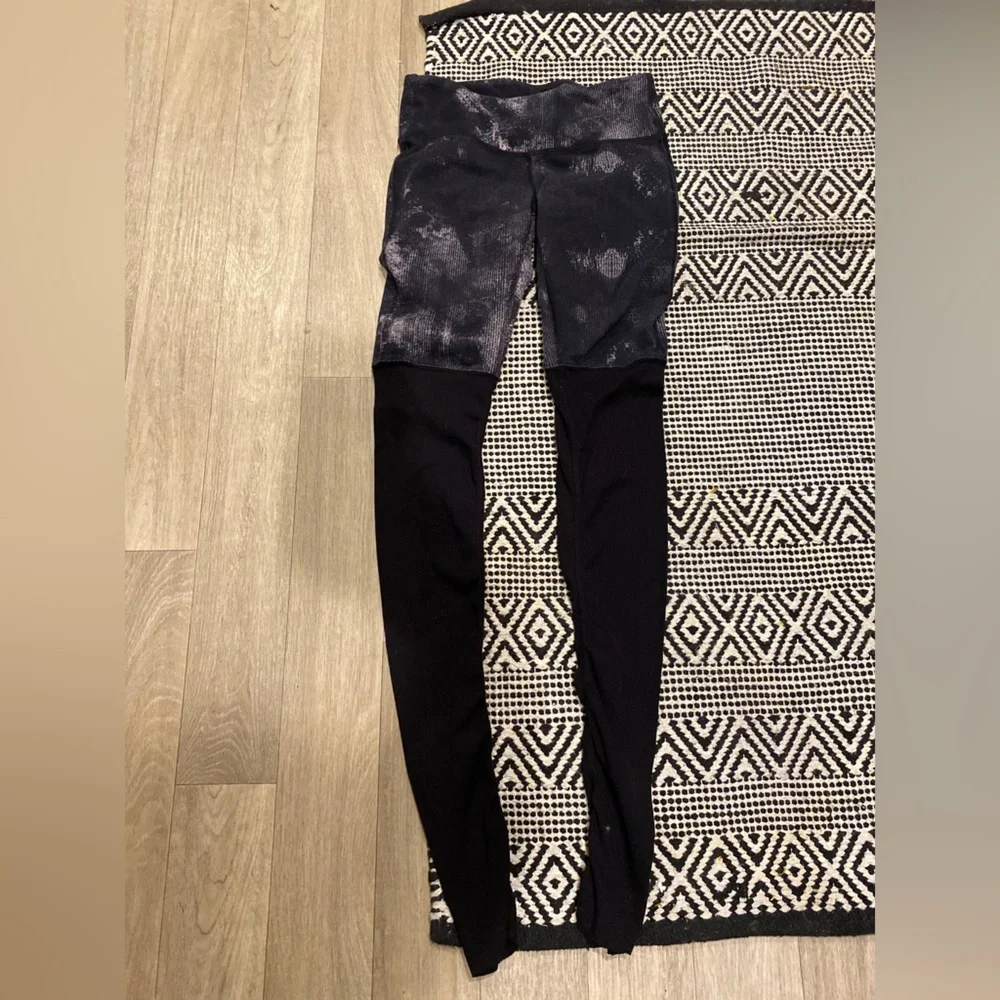 ALO YOGA GODDESS leggings black S ribbed tights